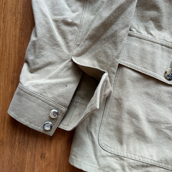 Men’s Beige Field Jacket - Picture 2 of 7